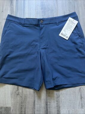 NWT lululemon athletica ABC Classic-Fit Short in blue